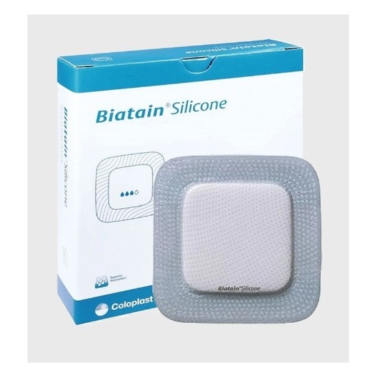 BIATAIN SILICONE ADESIVO 7,5X7,5 - 10PZ 33434