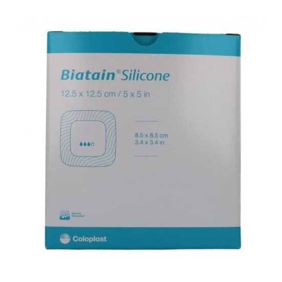 BIATAIN SILICONE ADESIVO 12,5X12,5 - 10PZ 33436