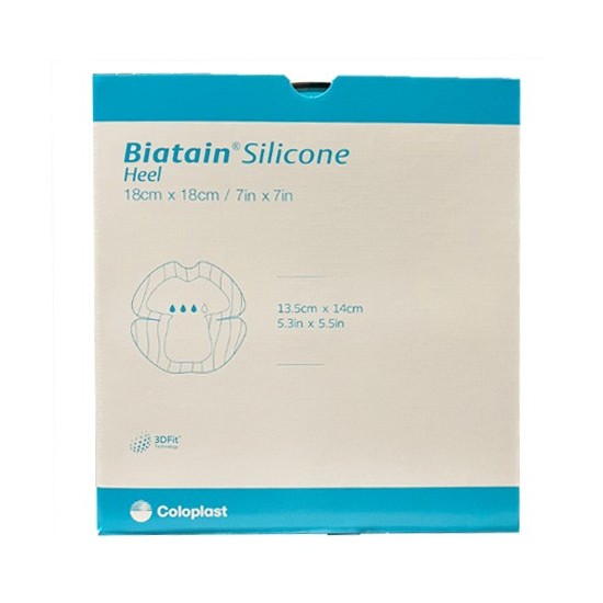 BIATAIN SILICONE TALLONE 18X18CM - 5PZ 33406