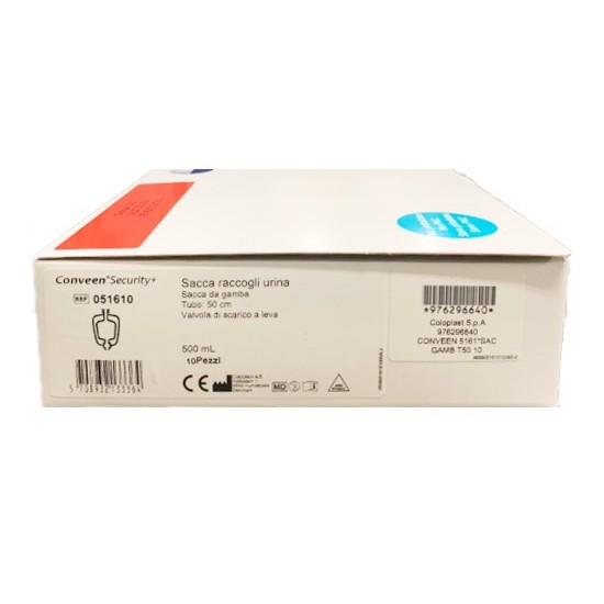 SACCHE DA GAMBA TUBO 50 500ML - 10PZ 051610