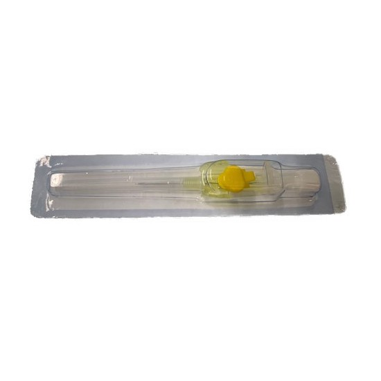 AGO CANNULA G24 2VIE GIALLO