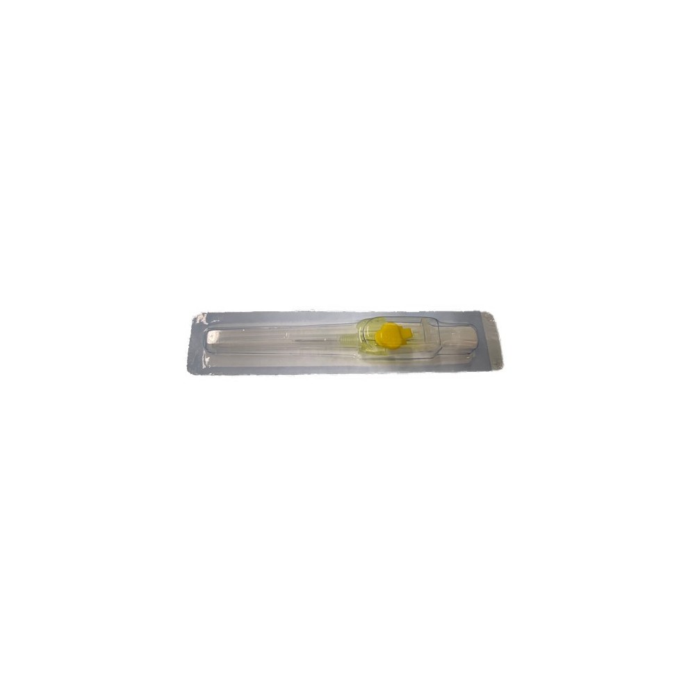 AGO CANNULA G24 2VIE GIALLO
