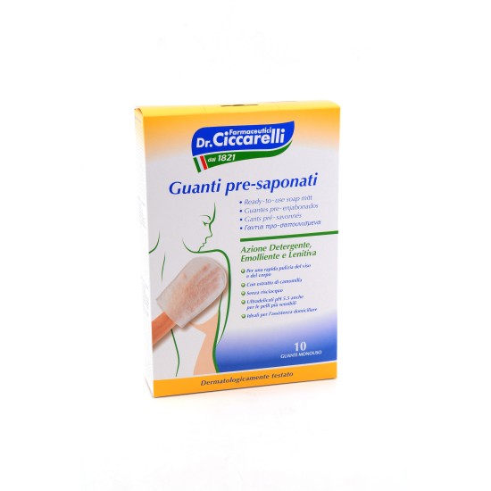 CICCARELLI GUANTI PRESAPONATI - 10PZ