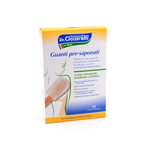 CICCARELLI GUANTI PRESAPONATI - 10PZ
