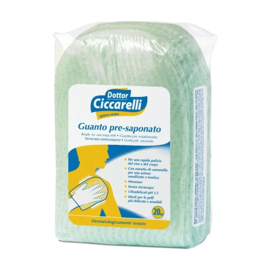 CICCARELLI GUANTI PRESAPONATI - 20PZ