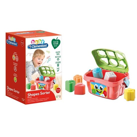 SECCHIELLO FORME/COLORI 10-36MESI CLEMENTONI