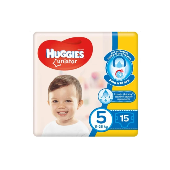 HUGGIES UNISTAR BASE 5 14PZ