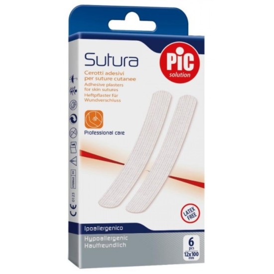 CEROTTI PIC SUTURA 12X100MM 6PZ
