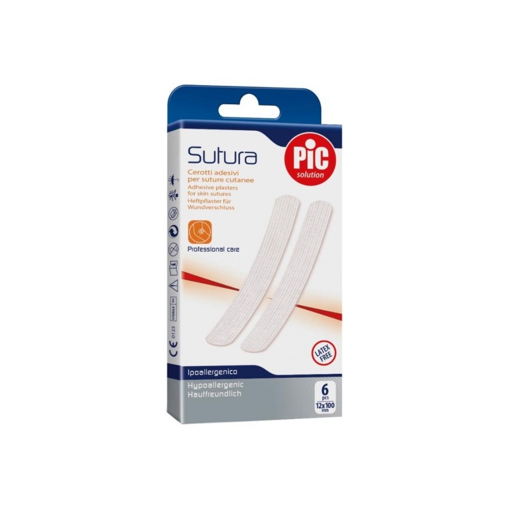 CEROTTI PIC SUTURA 12X100MM 6PZ