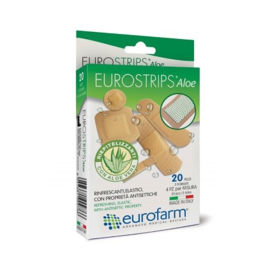 CEROTTI EUROSTRIPS ALOE 19X72 20PZ