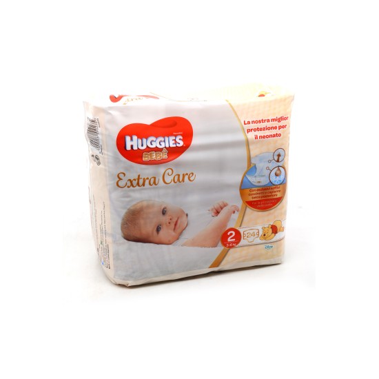 HUGGIES EXTRA CARE BB BA2 24PZ