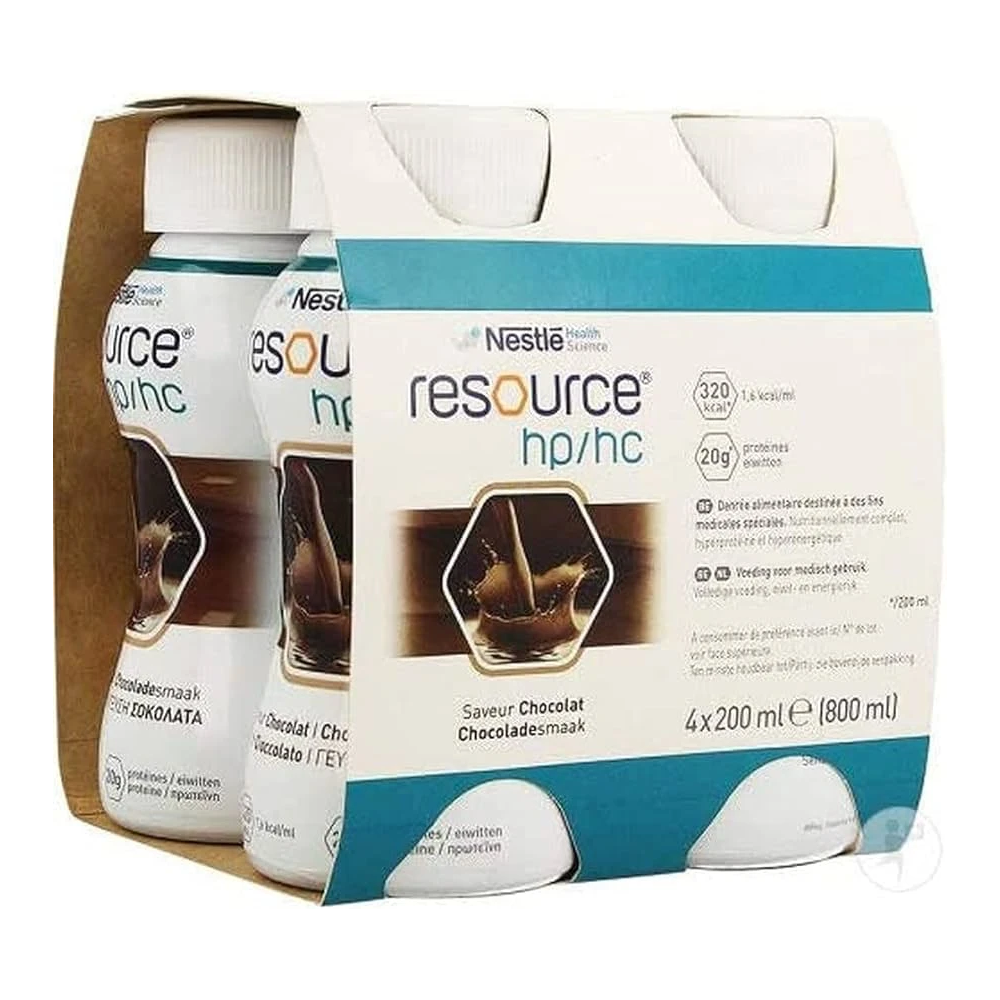 RESOURCE HP/HC CACAO 4X200ML