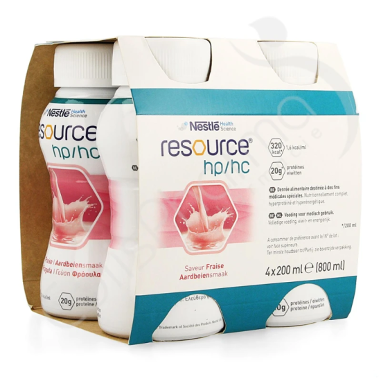 RESOURCE HP/HC FRAGOLA 4X200ML