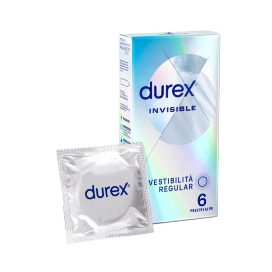 DUREX INVISIBLE 6 PEZZI