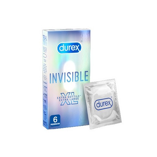DUREX INVISIBLE XL 6PZ