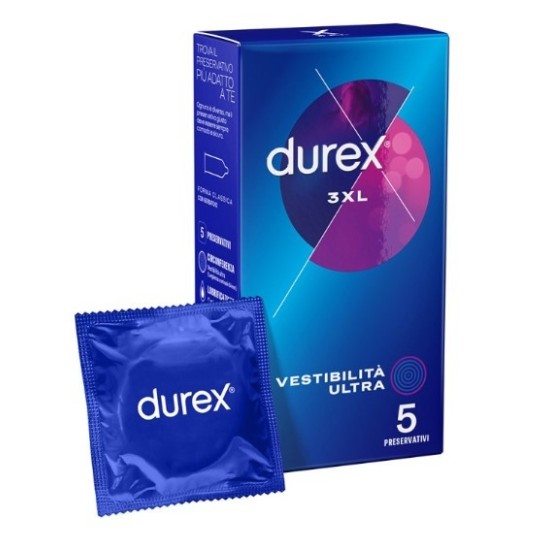 DUREX 3XL VESTIBILITA' ULTR5PZ