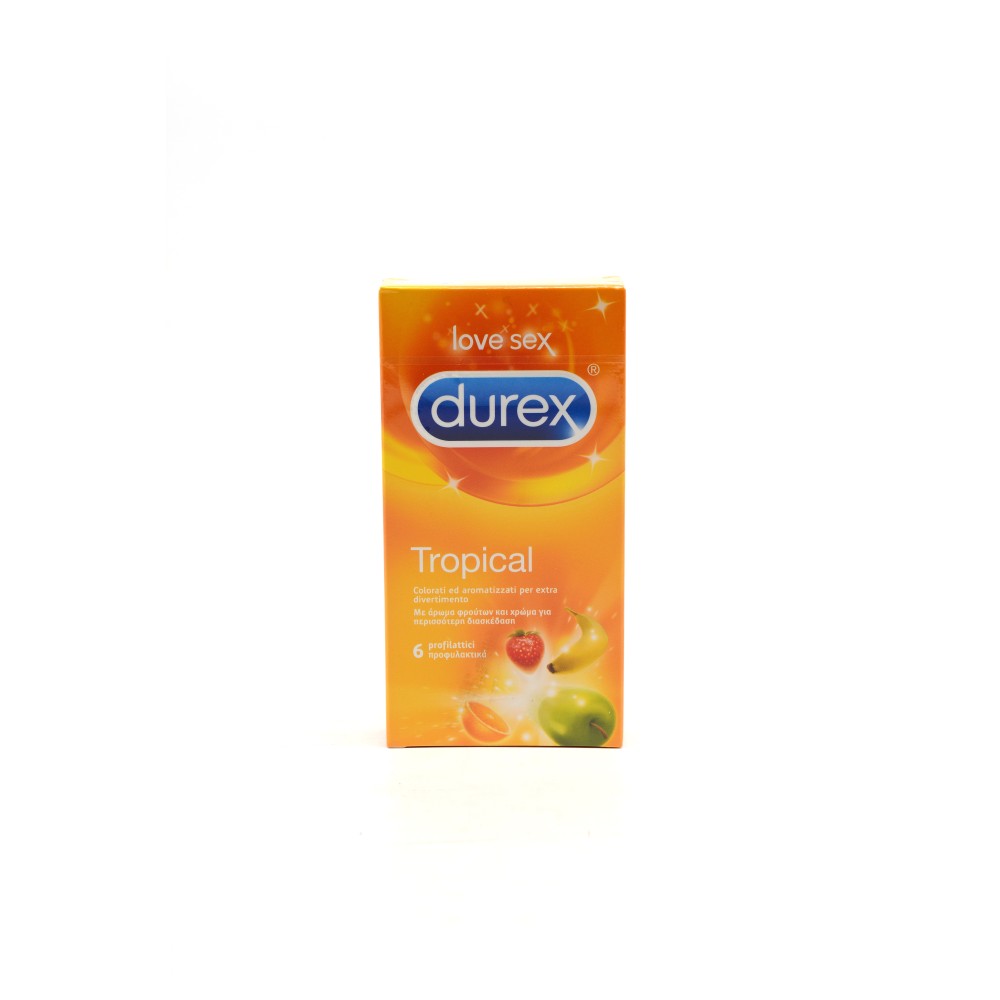 DUREX TROPICAL EASY ON 6PZ