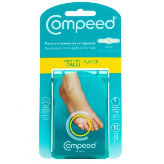 COMPEED PROTEZIONE CALLI MEDIO 10PZ