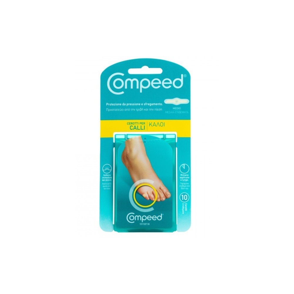 COMPEED PROTEZIONE CALLI MEDIO 10PZ