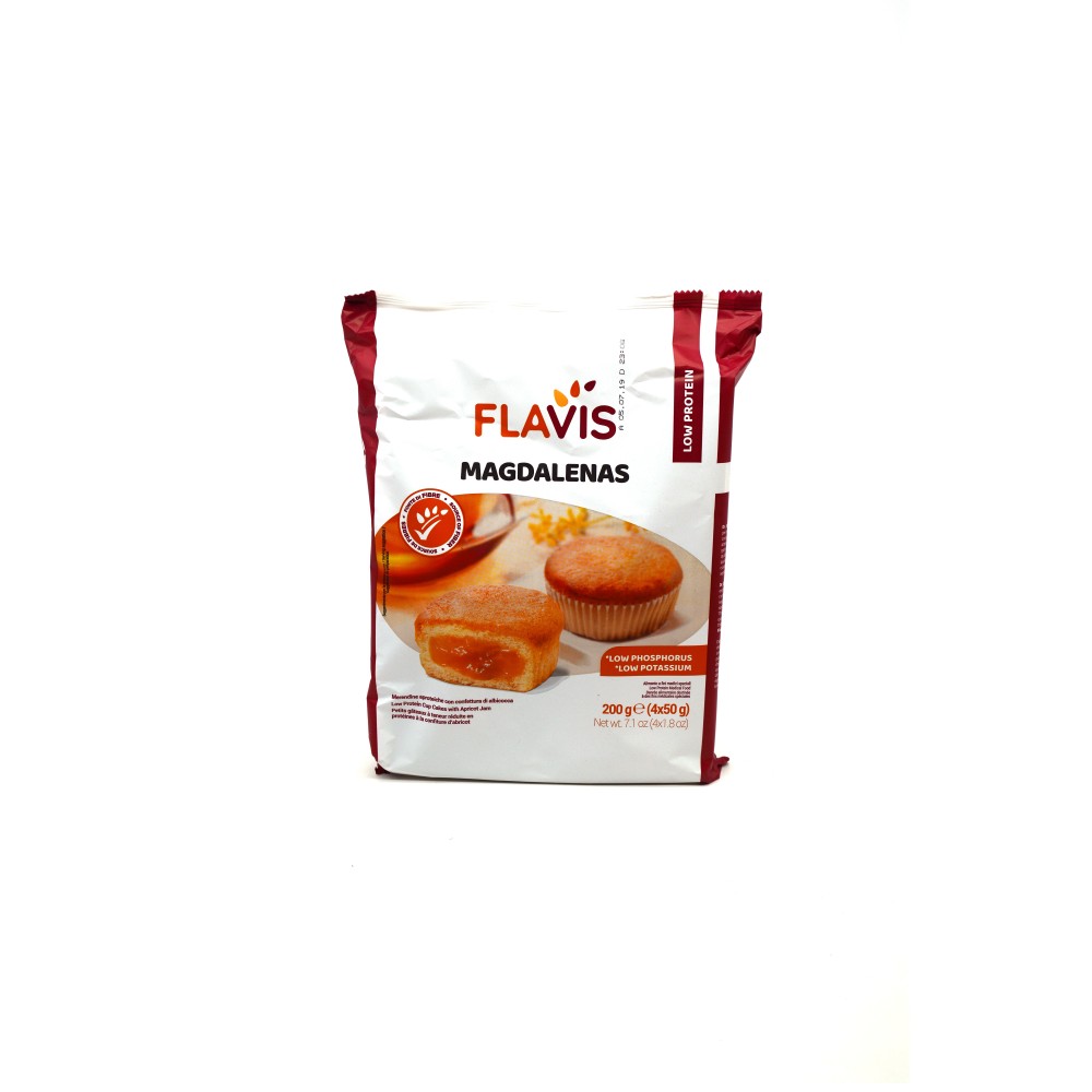 FLAVIS MAGDALENAS ALB 4X50G