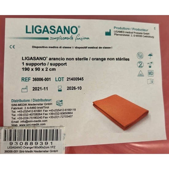 LIGASANO ORANGE 190X90X2CM 1PZ