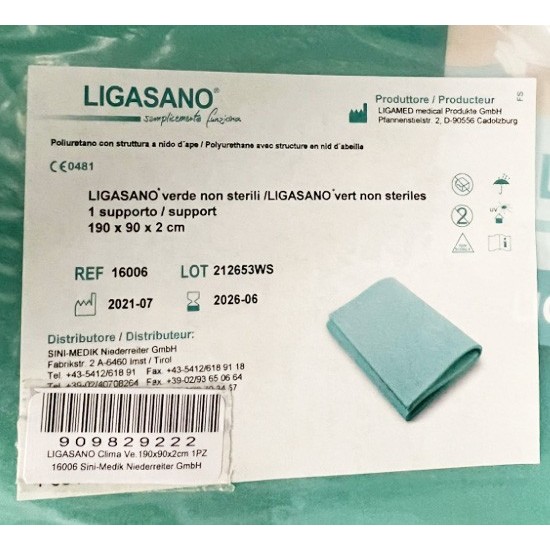 LIGASANO CLIMAT VE 190X90X2 1P