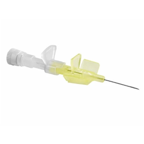 AGO CANNULA VENOPIC 1VIA G24 GIALLO