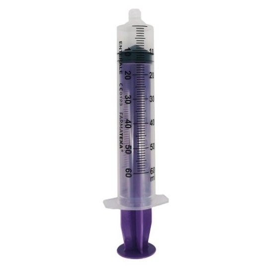 SIRINGA ENTERALE ENFIT 60ML SENZA AGO