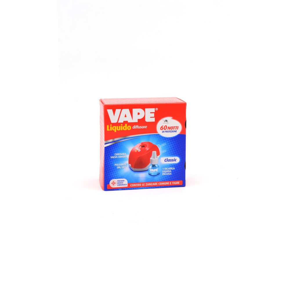 VAPE EMANATORE LIQUIDO + RICARICA 60 NOTTI