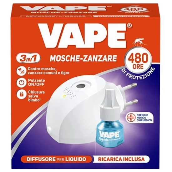 VAPE EMANATORE GIORNO\NOTTE+ RICARICA