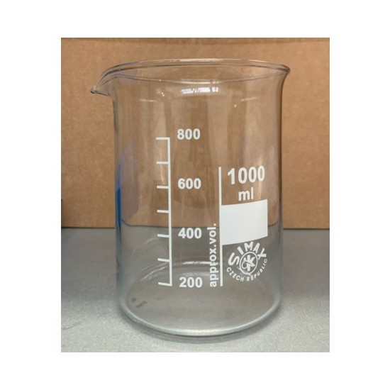 BECHER VETRO 1000ML 1PZ