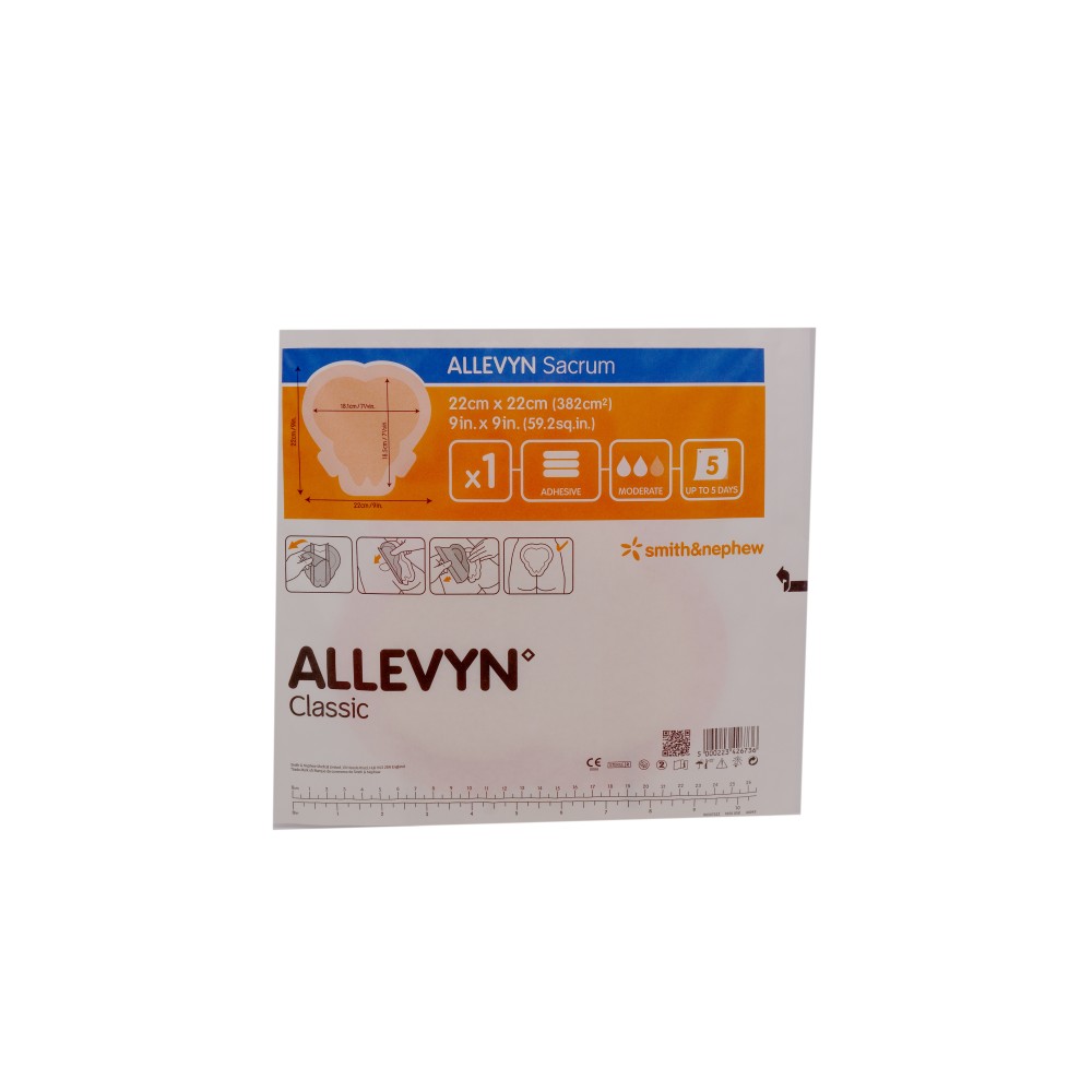ALLEVYN SACRUM 22X22CM - 1PZ