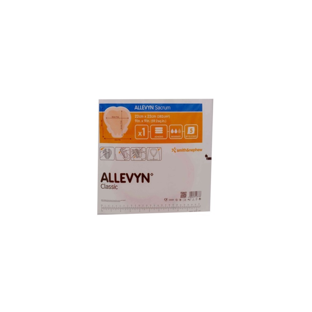 ALLEVYN SACRUM 22X22CM - 1PZ