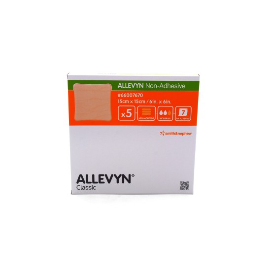ALLEVYN NON ADHESIVE 15X15CM - 5PZ