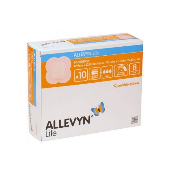 ALLEVYN LIFE 12,9X12,9CM - 10PZ