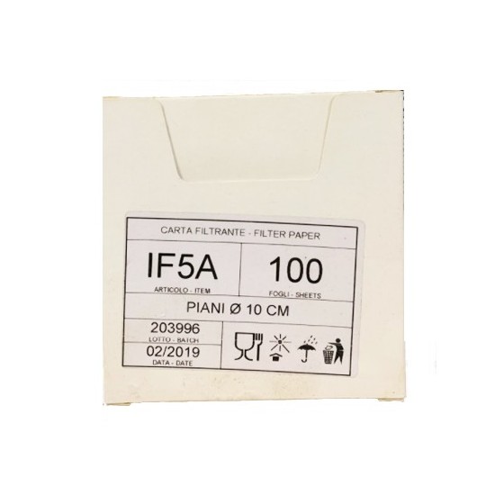 CARTA DA FILTRO FOGLI 5X50  10PZ