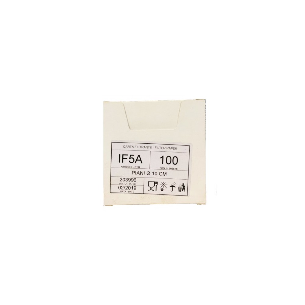 CARTA DA FILTRO FOGLI 5X50  10PZ