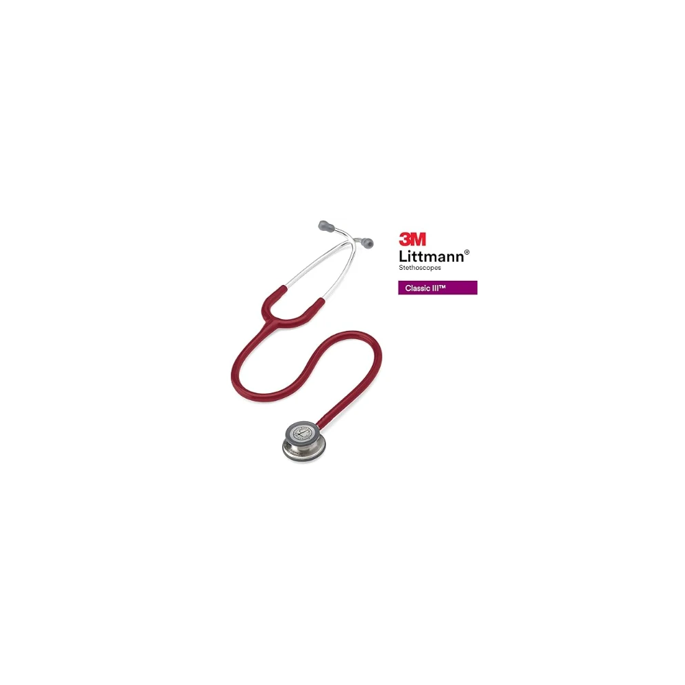 STETOSCOPIO LITTMAN CLASSIC III BORDEAUX