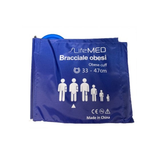 BRACCIALE OBESI X SFIGMO COMPLETO 2 TUBI