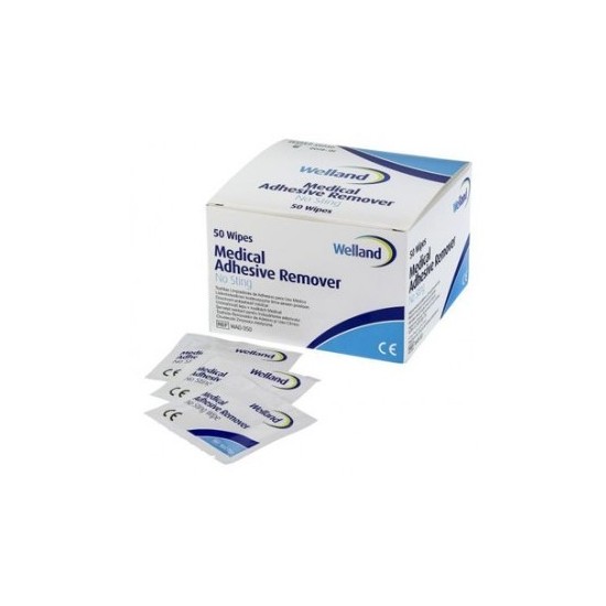 SALVIETTE RIMOZIONE ADESIVO WELLAND 50PZ