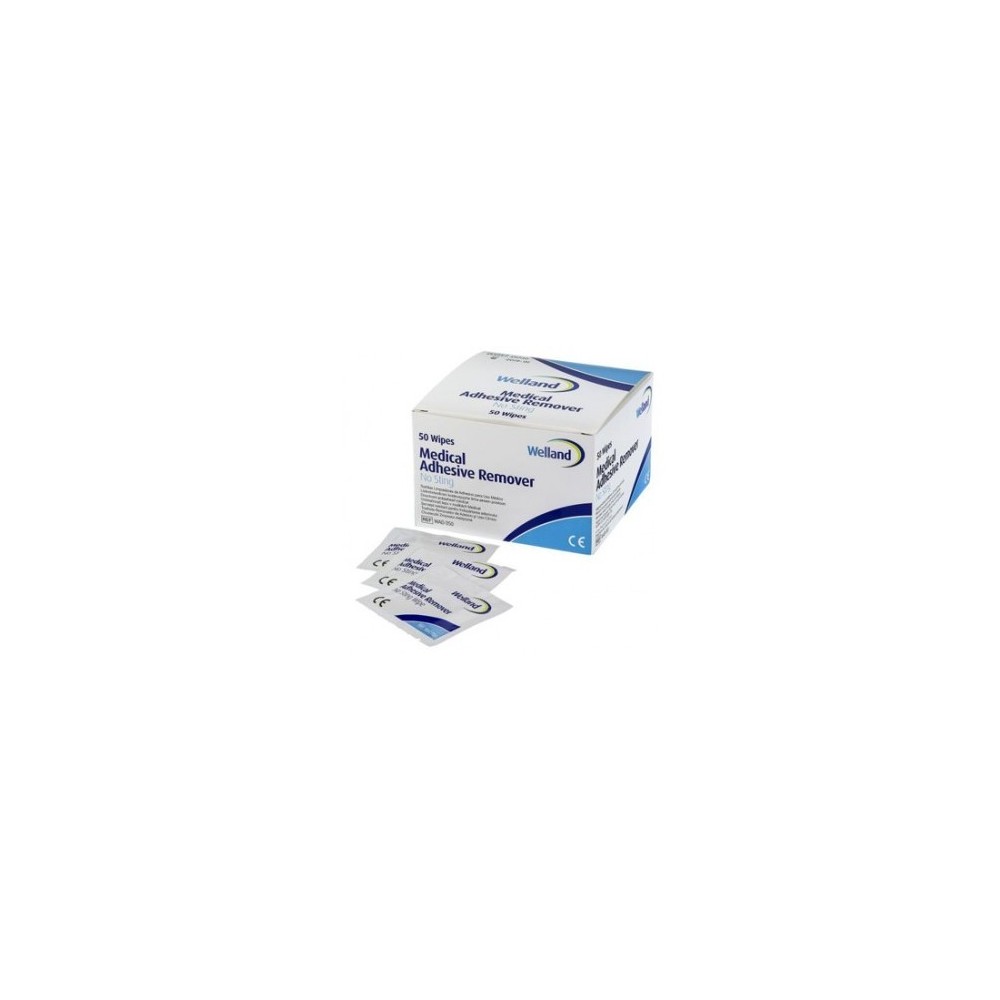 SALVIETTE RIMOZIONE ADESIVO WELLAND 50PZ