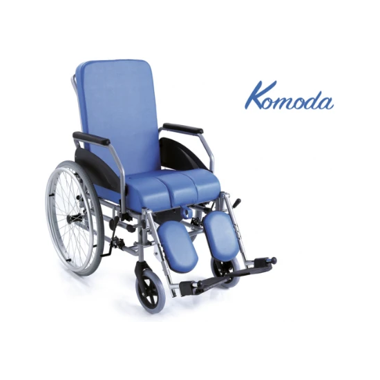 SEDIA COMODA CON SCHIENALE RECLINABILE 48CM
