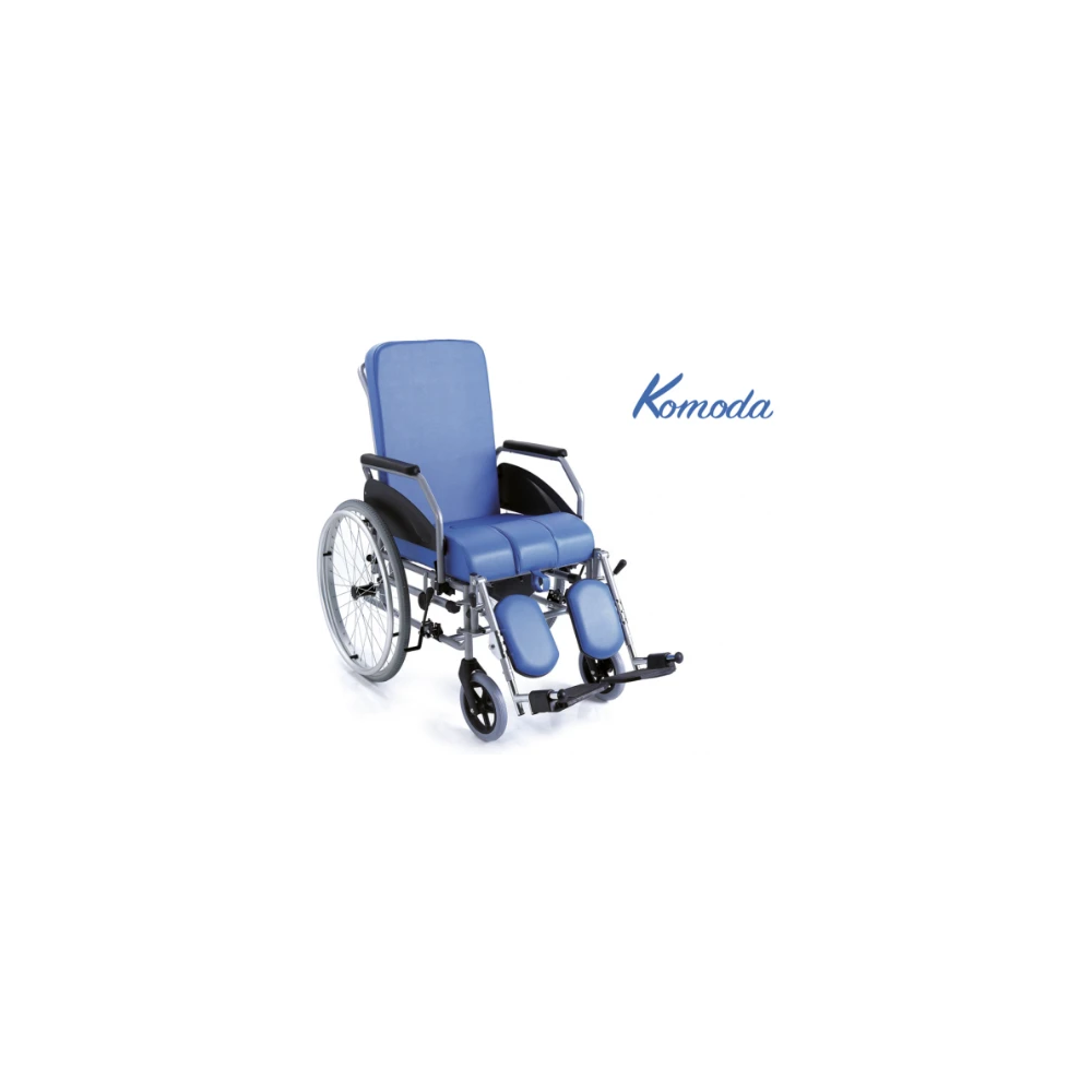 SEDIA COMODA CON SCHIENALE RECLINABILE 48CM
