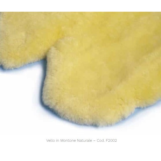 VELLO IN MONTONE NATURALE ANTIDECUBITO 60X90CM