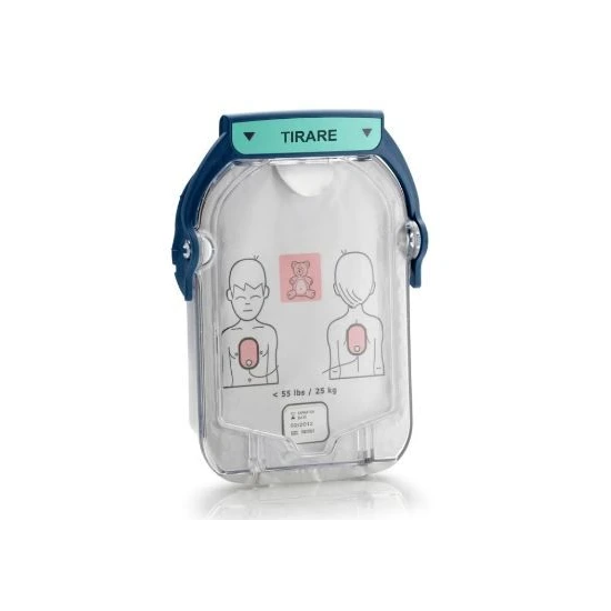 PIASTRE PEDIATRICHE X DEFIBRILLATORE HEARTSTARTHS1