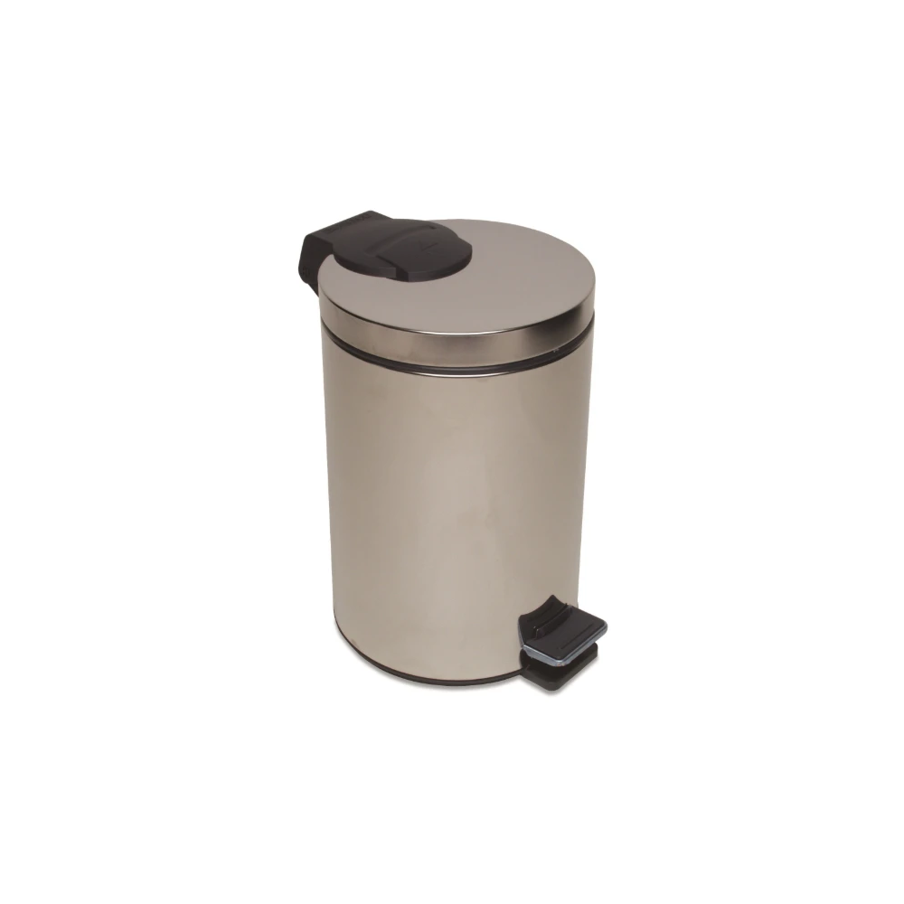 PORTARIFIUTI INOX A PEDALE