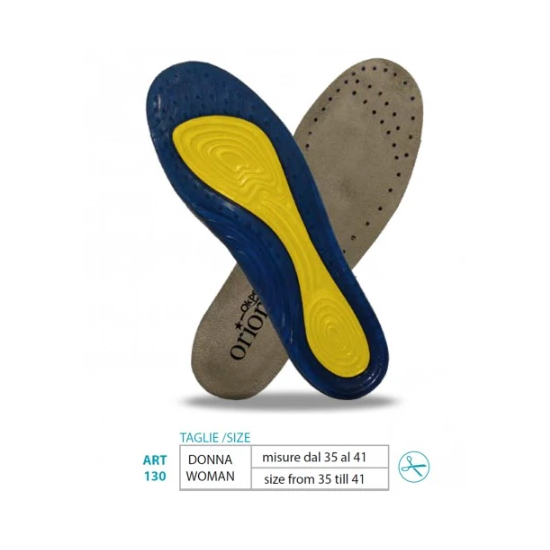 ORIONE OK PED 130 SOLETTE GEL DONNA DA 35 A 41
