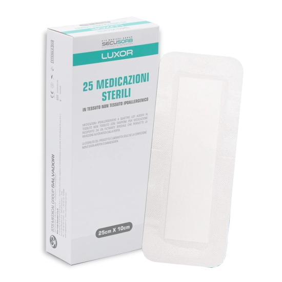 LUXOR MEDICAZIONI STERILI IN TNT 10X25CM