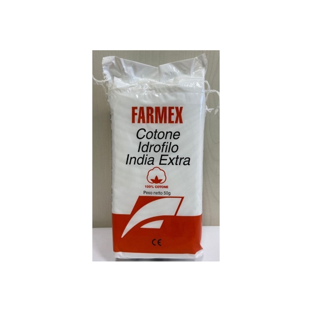 COTONE IDROFILO INDIA FARMEX 50G CON LACCI