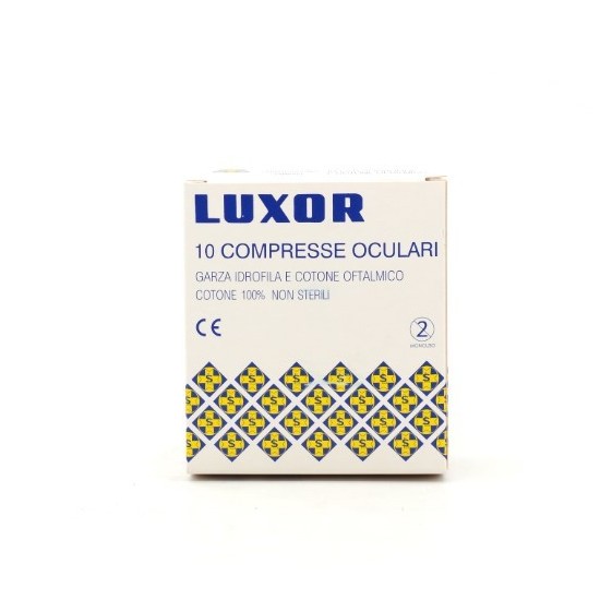 GARZA OCULARE LUXOR NON ADESIVA 10PZ